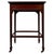 2000 - 2009 19th Century English Mahogany Side Table with Satinwood Inlay For Sale - Image 5 of 13