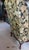Beige Mid Century Wing Back Chair With Pretty Scrolled Arms For Sale - Image 8 of 8