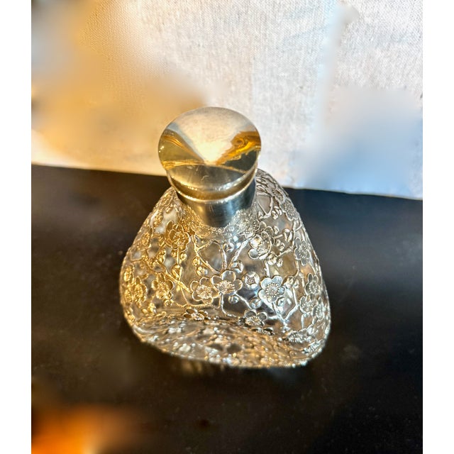 Chinese Export Silver Overlay Decanter For Sale - Image 9 of 9
