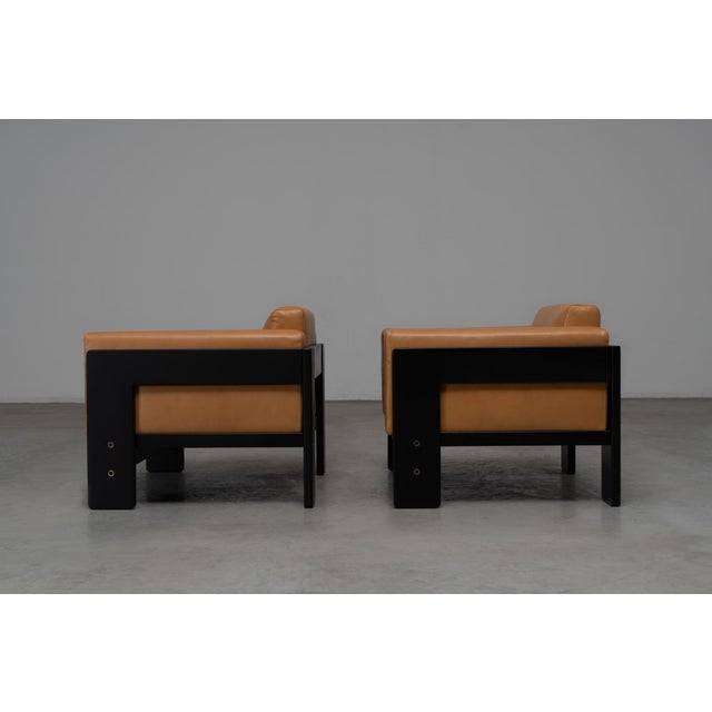 1960s Vintage Bastiano Club Chairs by Afra and Tobia Scarpa for Gavina, 1960s, Set of 2 For Sale - Image 5 of 18