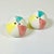Mid-Century Modern Mid-Century Coastal Boho Chic Beach Ball Salt & Pepper Shakers - A Pair. For Sale - Image 3 of 12