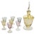 20th Century Italian Multicolored Art Glass Carafe and Glasses, Italy, Set of 8 For Sale - Image 13 of 13