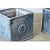 Pair of English 19th Century Solid Lead Box Planters For Sale - Image 10 of 12