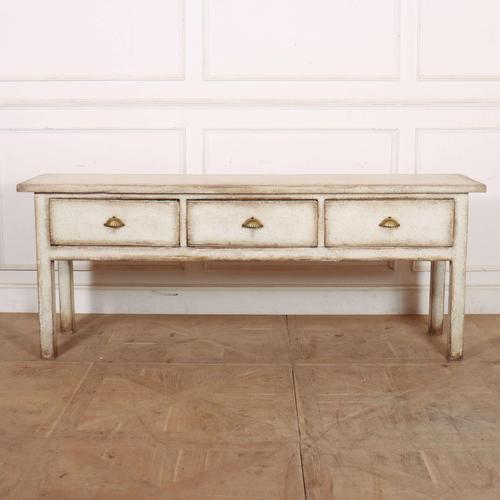 English Painted Dresser Base For Sale - Image 10 of 10