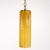 Set of 4 Mid-Century Murano Tubular Pendant Lights in Amber Cased Over White Glass Inspired by Carlo Nason For Sale - Image 11 of 18
