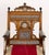 Moroccan Pair of Moroccan Inlaid Walnut Armchairs For Sale - Image 3 of 12