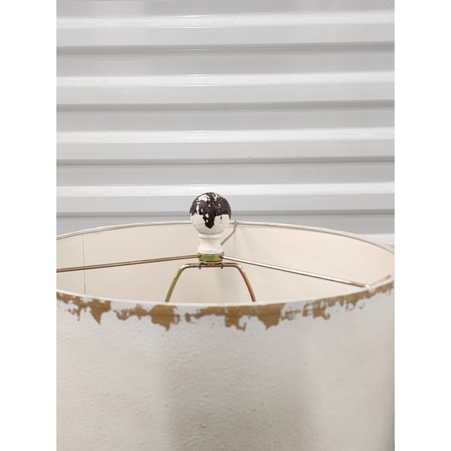 Farmhouse Style Baluster Form Lamps- A Pair For Sale - Image 12 of 12