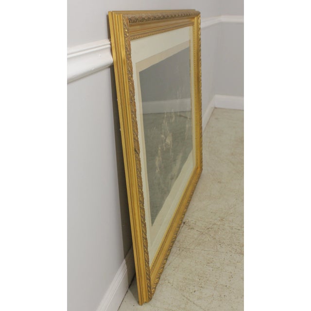 Age: Approx: 125+ Years Olf Details: High Quality Gold Finish Frames Quality Construction Titled- The Pilgrims Signing The...