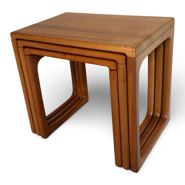 Mimi Nesting Tables in Teak from BR Gelsted, Denmark, 1960s, Set of 3 For Sale - Image 6 of 10