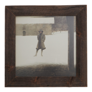 Andrew Wyeth Winter Print ‘Outpost’ in Barnwood Frame