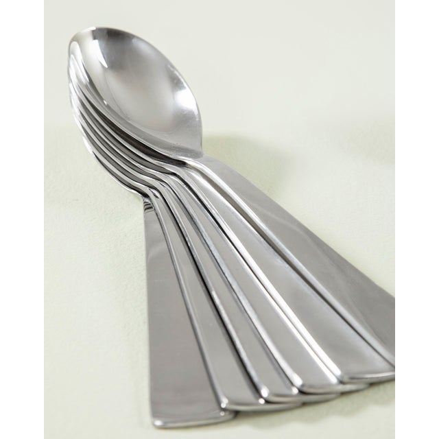 Mid-Century Modern Cutlery Set by Gio Ponti for Arthur Kropp Berndorf, 1970s, Set of 28 For Sale - Image 3 of 7