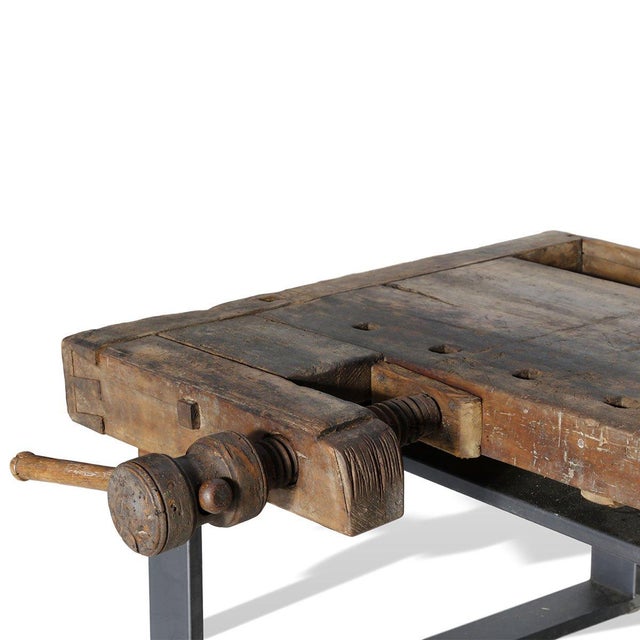 Low Beech Table, 1960s For Sale - Image 6 of 7