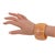 This is a stunning pink salmon blush marble Bakelite carved bracelet bangle. The bracelet features a gorgeous, important...