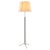 Beige Beige and Chrome Pie de Salón G1 Floor Lamp by Jaume Sans For Sale - Image 8 of 8