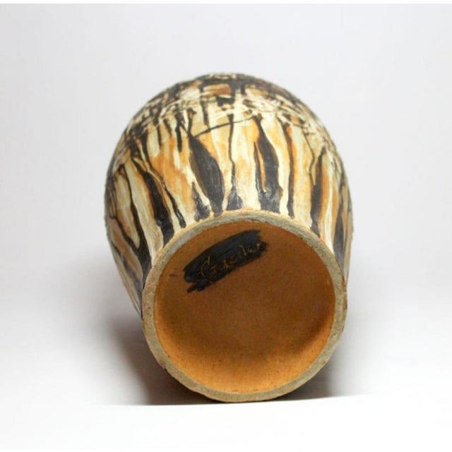 Large Vintage Pyrogranite Vase, 1950s For Sale - Image 15 of 17