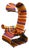 Afrika Throne in Metal and Woven Polyethylene, 2000s For Sale
