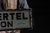 American Antique "Dr. g.e. Hertel, Surgeon" Foil-Backed Scalloped-Edged Glass Sign For Sale - Image 3 of 6