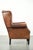Sheepskin Wing Armchair with Black Piping For Sale - Image 3 of 18