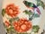 Green Pair of Chinese Famille Rose Chinoiserie Porcelain Handpainted Ginger Jar Table Lamps, Pink and Green Floral With Birds and Calligraphy For Sale - Image 8 of 18