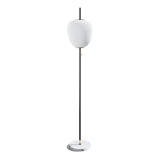Brushed Brass Tall J14 Floor Lamp from Disderot For Sale