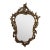 Mid 20th Century Ornate Rococo-Style Gilt Mirror For Sale