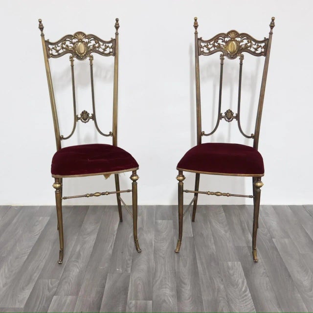 Mid-Century Chairs in the style of Pier Luigi Colli, 1950s, Set of 2 For Sale - Image 15 of 15