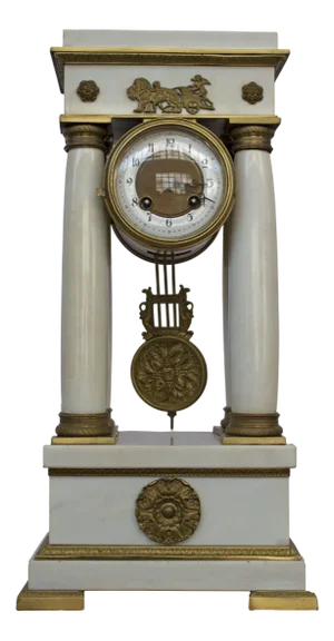 19th Century Empire Pendulum Clock