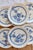 1960s Vintage Earthenware Dessert Plates with Nancay Pattern from Gien, 1960s, Set of 6 For Sale - Image 5 of 7