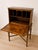 19th Century Burl Wood Fall-Front Writing Desk For Sale - Image 4 of 5