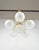 Vintage Chandelier in Glass and Metal, 1980s For Sale - Image 4 of 15