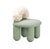 Contemporary Chair Arcy Crop in Green by Alter Ego Studio For Sale - Image 3 of 5