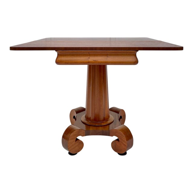 Neoclassical Expanding FoldOut Console Game Table Chairish