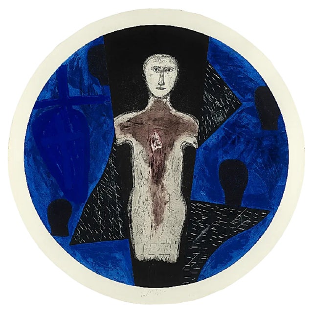 Mimmo Paladino, Oceania, 1996, Etching For Sale