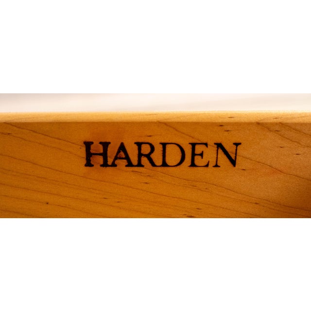 1970s Harden Cherry 4 Drawer Chest Nightstand For Sale - Image 16 of 16