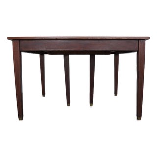 Vintage Federal Style Dining Table For Sale