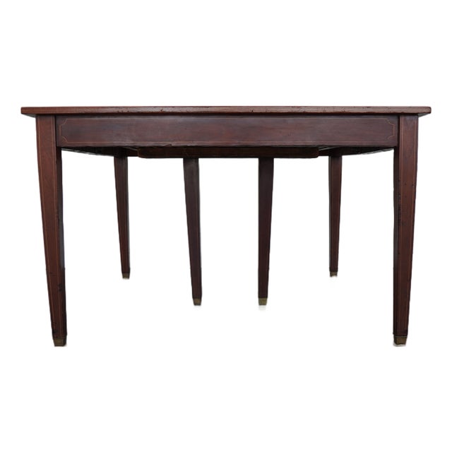 Vintage Federal Style Dining Table For Sale