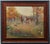 English Mid 20th Century V. Scoville Wing Original Equestrian Hunt Oil Painting, Red Coats, Autumn Golds, Ralph Lauren Style For Sale - Image 3 of 18