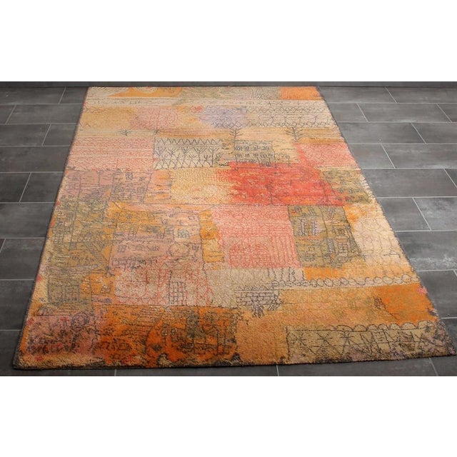 Florentisches Viertel Rug by Paul Klee for Ege Axminster, 1980s, in Very Good conditions. Designed 1920 to 1949 I have...
