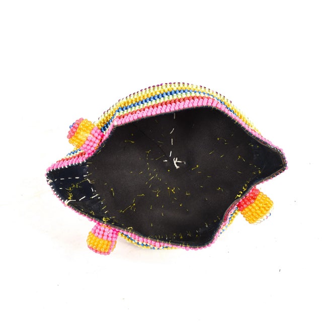 Early 20th Century Early 20th Century Pende Beaded Chief's Hat For Sale - Image 5 of 7