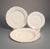 Late 20th Century French Country White Bavarian Porcelain Dinnerware Set, Scalloped Gold Trim, 40 Pieces For Sale - Image 4 of 18