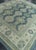 Blue Turkish Oushak Rug 8'1" x 10'2" #19513 For Sale - Image 8 of 8
