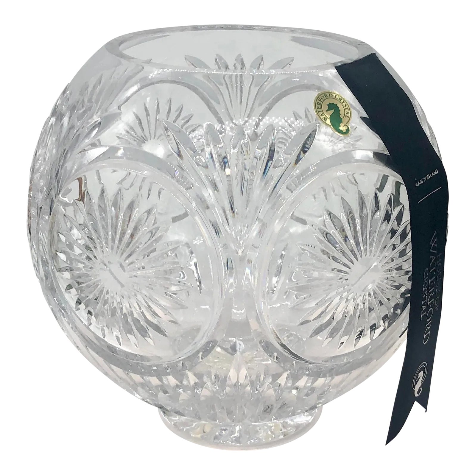 Waterford Imperial Rose Crystal Bowl With Original Box Chairish