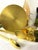 Metal Late 20th Century Anna New York Gold Ice Bucket Set With Crystal Knob, Bottle Opener & Tongs For Sale - Image 7 of 8
