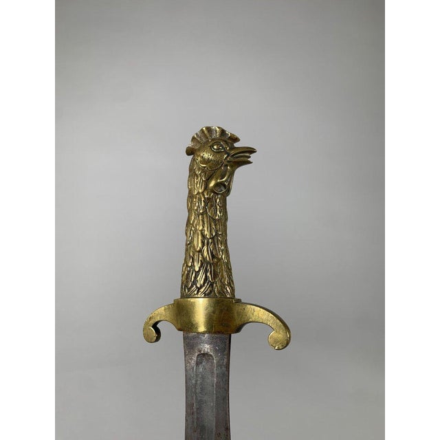 18th Century Sword of the King's Constitutional Guard with Rooster, Revolutionary Era, 18th Century For Sale - Image 5 of 7