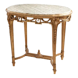 19th Century French Louis XVI Style Center Table