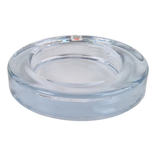 Vintage Danish Ashtray by Torben Jørgensen for Holmegaard, 1980s For Sale