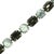 Vintage Designer Art Glass & Crystal Tennis Bracelet 1950s For Sale In Orlando - Image 6 of 12