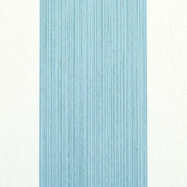 Transitional Schumacher Edwin Stripe Wide Wallpaper in Slate For Sale - Image 3 of 3