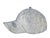 Vintage Late 20th Century Trompe L'oeil Hat made to look like a weathered Ball Cap Lays Flat on a Shelf, a stack of coffee...