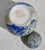 Ceramic Antique Qing Dynasty Famille Rose Blue Glaze For Sale - Image 7 of 11